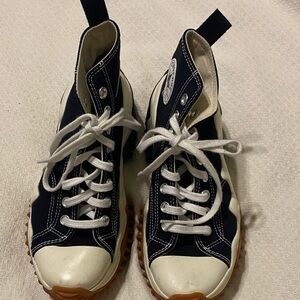 Converse Kids High-Top Sneakers - Black and White